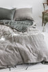 Two Sided Linen Duvet Cover And 2 Pillowcases