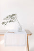White Linen Table Runner