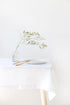 White Linen Tablecloth