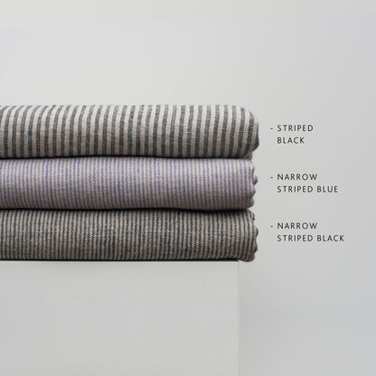 Dark Green Reversible Linen Tote Bag