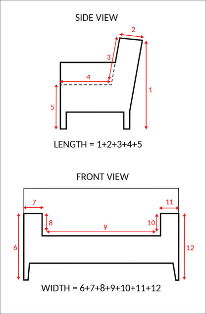 Cloud Grey Linen Couch Cover