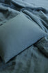 Dusty Blue Linen Pillow Case