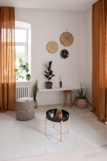 Amber Linen Curtain