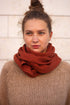 Rusty Linen Scarf