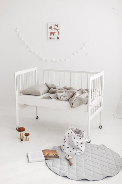 Linen Baby Bedding Set