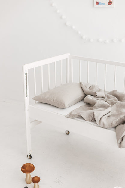 Linen Baby Bedding Set