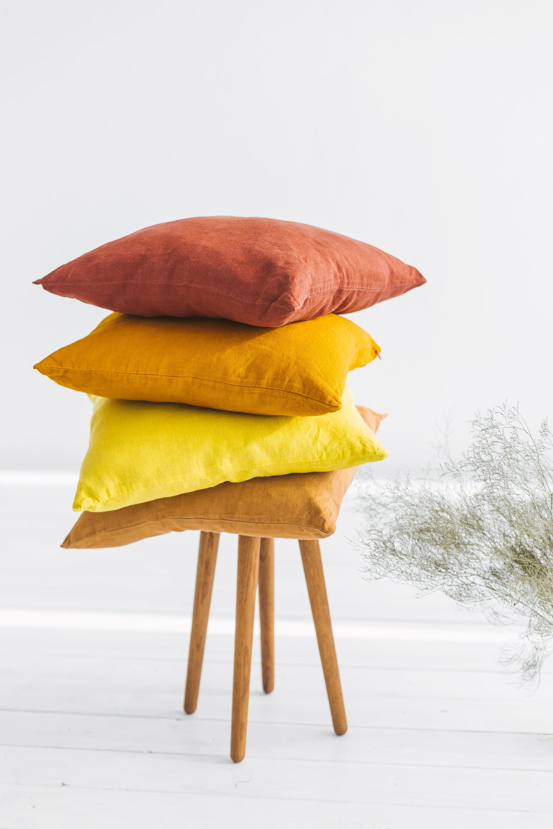 linen pillow case