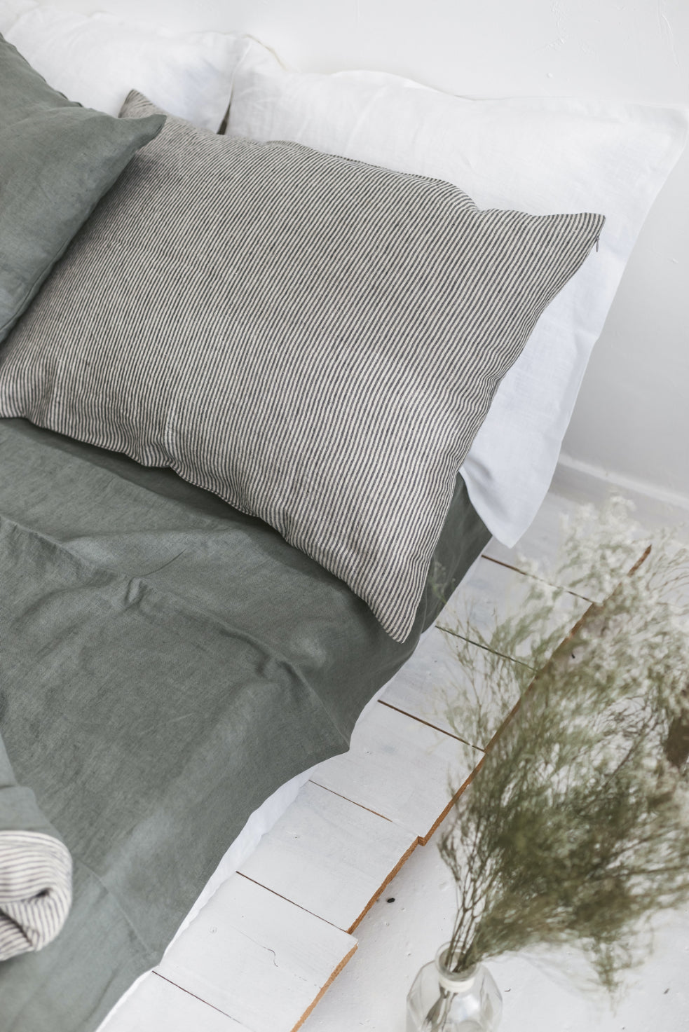 linen pillow case